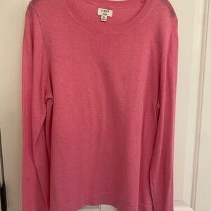 J.Crew Pink Teddie Sweater